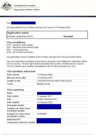 Australia-Sample-Visa